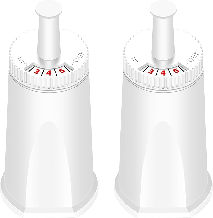 Replacement Water Filter for Breville Espresso Machine, Fit for Breville Barista Touch BES880, Barista Pro BES878, Oracle BES980, Dual Boiler BES920 Bambino ClaroSwiss Sage,2 pack by APPLIANCEMATES