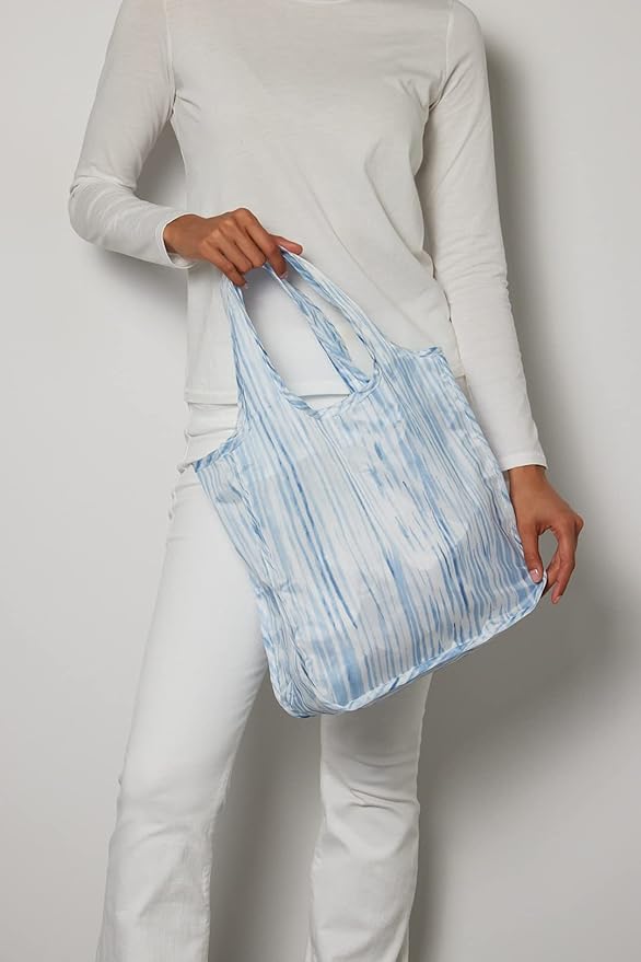 Reusable Grocery Bag - Stylish Shopping Bag for Groceries - Foldable Tote Bag - Medium Size