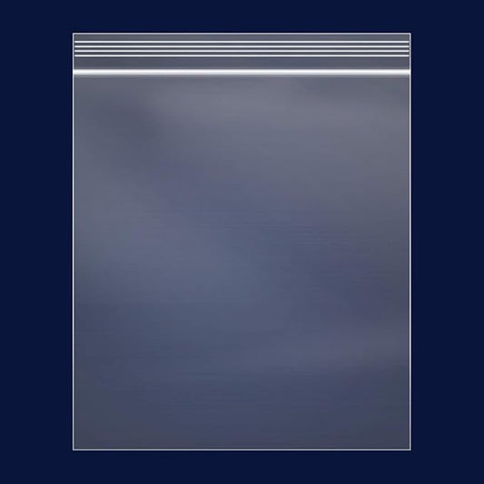 iMailer - 500 Count - 10" x 13" Clear Zip Bags - 2 Mil Reclosable Zip Plastic Poly Bags with Lock Seal Zipper for Clothing, T-Shirt, Prints, Photos, Documents