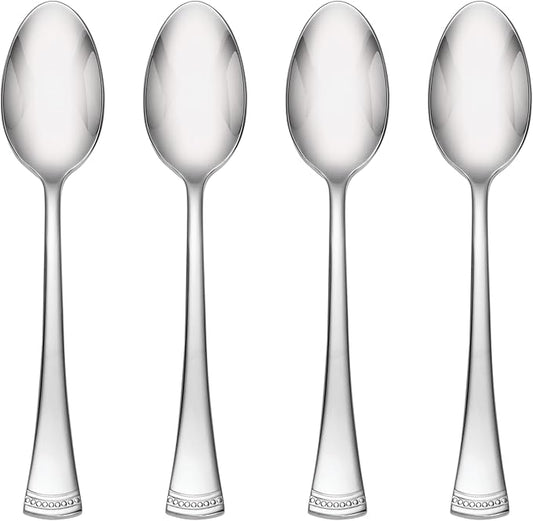 Lenox Portola Teaspoons, Set of 4, 0.35, Stainless
