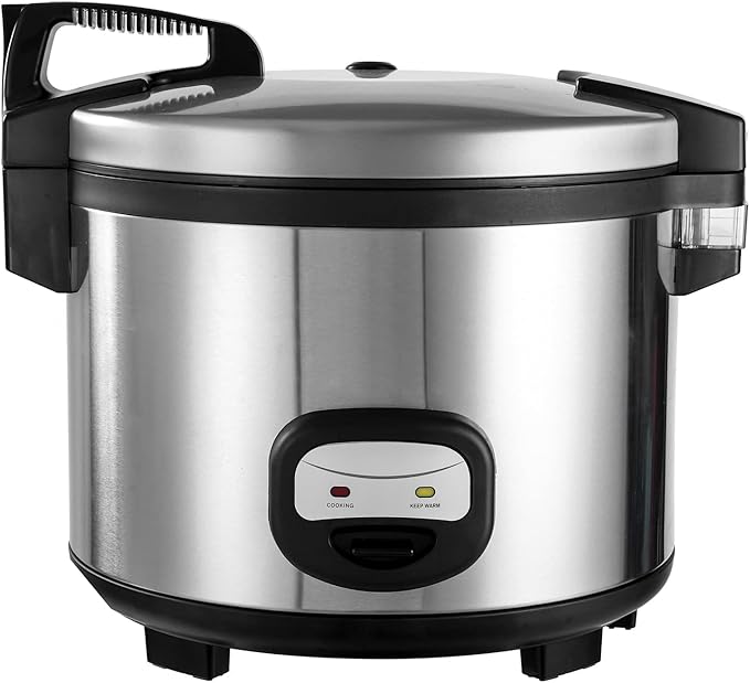 YBSVO 60-Cup (Cooked) Commercial Rice Cooker and Warmer