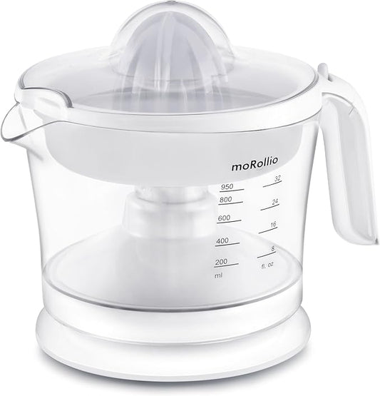 Citrus Juicer, Orange Juicer | Electric Citrus Juice Squeezer with Adjustable Pulp Control, 32oz | for Oranges, Grapefruits, Lemons and Limes