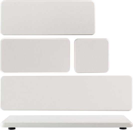 Set of 4 Water Absorbent Stone Trays, Kitchen/Bathroom Soap Dish, Instant Dry Sink Organizers Used for Hand Soap & Plants & Toiletries in The Modern Home