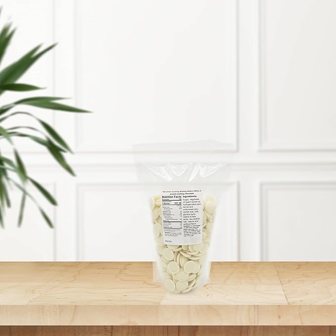 Merckens Coating Melting Wafers White melting chocolate, 2 pounds