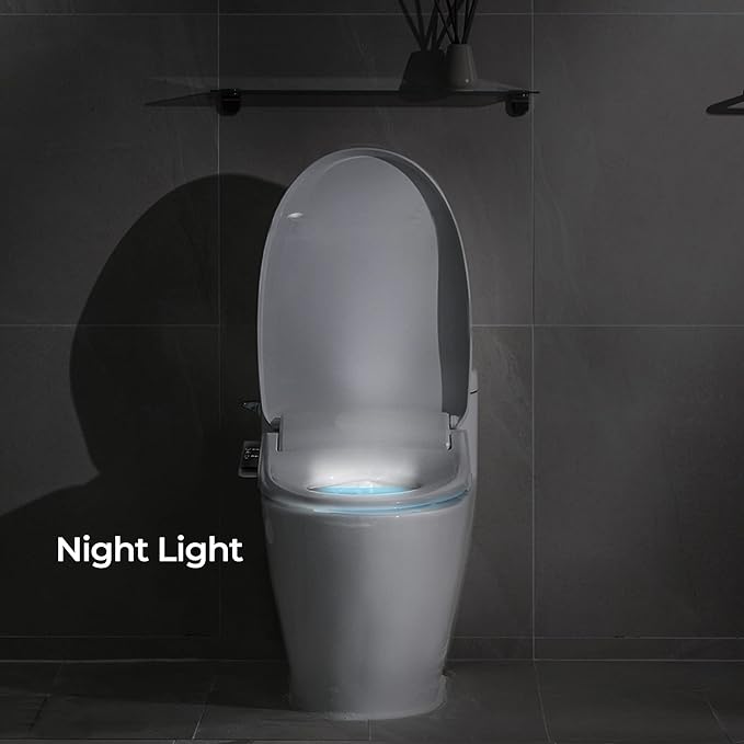 Remote Controlled Electric Bidet for Elongated Seats (CBT-I1030RW)