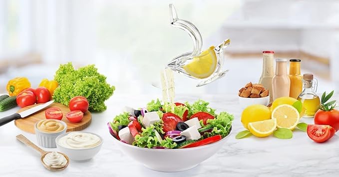 New Acrylic Manual Lemon Slice Squeezer, Portable Transparent Fruit Juicer, Elegance Bird Shape, Hand Juicer for Orange Lemon Lime Pomegranate (4Pcs) (4Pcs)