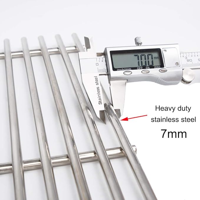 S5480A (3-Pack) 20 1/2" Stainless Steel Cooking Grid Grates Replacement for DCS 24, 36, 36 Series 36ABQ 36ABQAR 36ABQR 36BQ 36BQAR 36BQR 36DBQ 36DBQAR 36DBQR 36EBQAR,48DBQAR 48DBQR Grill