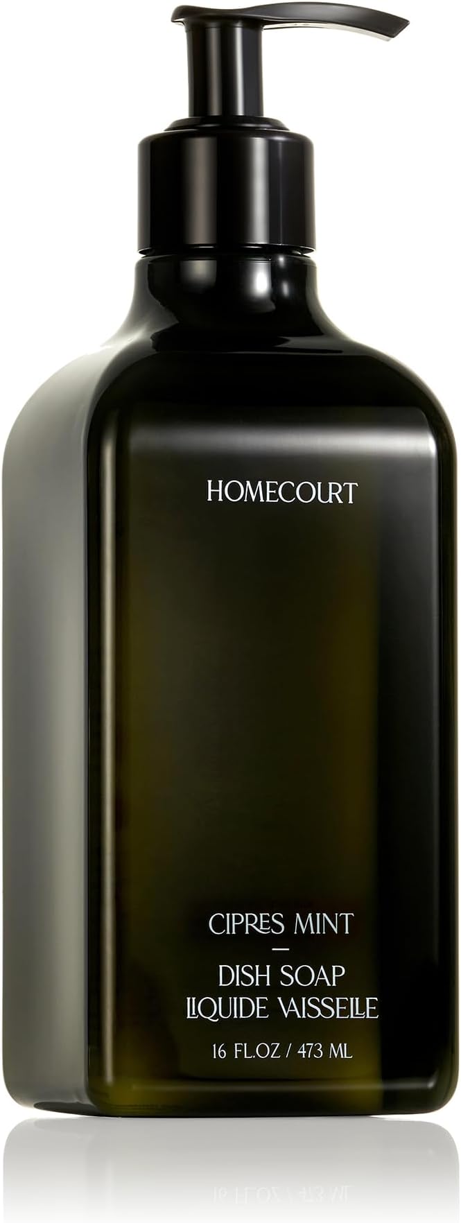 Homecourt Dish Soap, Dishwashing Liquid with Clean Ingredients, Non-Toxic & Skin-Safe, Safe for People & Pets, Cipres Mint, 16 fl oz