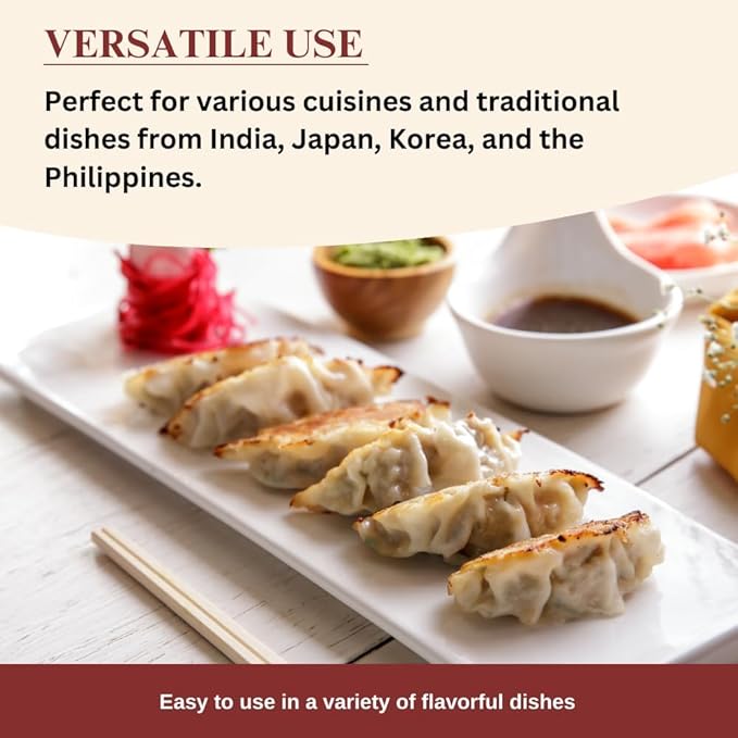 Darsa Organics White Rice Flour - Premium Organic, USDA Certified, Non-GMO, Gluten-Free Rice Powder for Baking & Cooking, Chemical-Free, Long Shelf Life, Food Grade Pouch - 2 lb (908g)