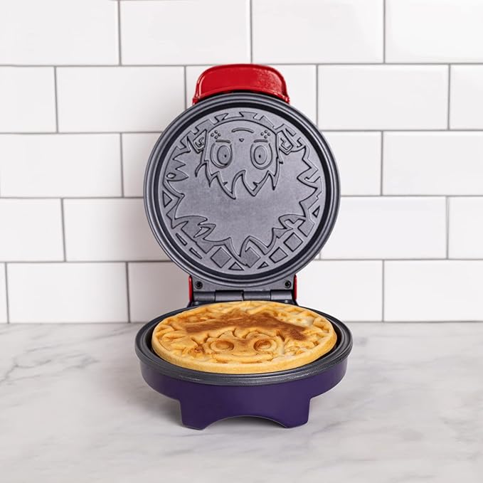 Uncanny Brands My Hero Academia Waffle Maker - Izuku Midoriya on Your Waffles - Waffle Iron
