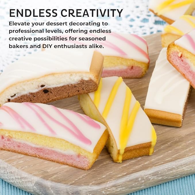 Limoncello-Flavored Cake Drizzle by Chefmaster, Edible Cake Drip Frosting for Decorating, Drip for Cakes, Cupcakes, Cookies, Donuts, 5 oz