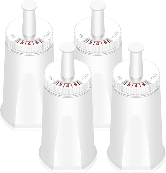 Replacement Water Filter for Breville Espresso Machine, Fit for Breville Barista Touch BES880, Barista Pro BES878, Oracle BES980, Dual Boiler BES920 Bambino ClaroSwiss Sage,4 pack by APPLIANCEMATES