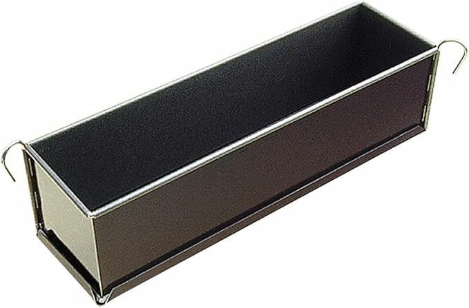 Gobel - Non-Stick Springform Pate and Long Loaf Pan - Removable Bottom - 15 3/4" x 3 1/8" x 3 1/8" - Made in France