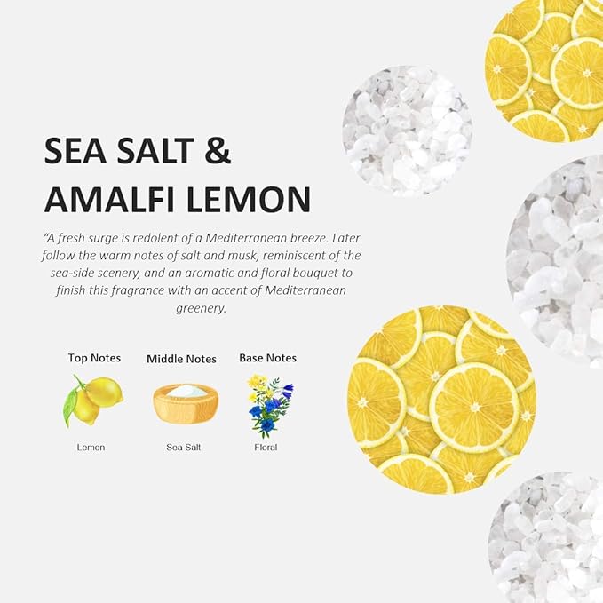 Fruits & Passion Cucina Dish Detergent Refill Sea Salt and Amalfi Lemon, 33.8 oz