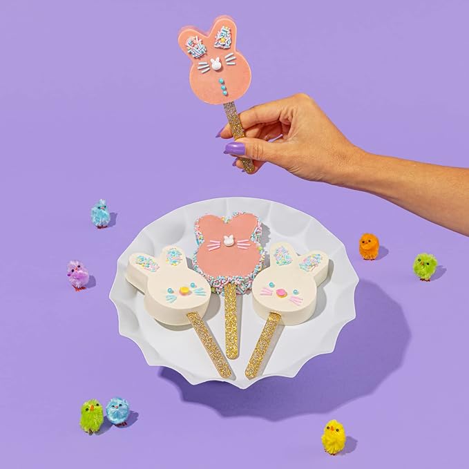 Fancy Sprinkles Pamela Bunny Mold Reusable Silicone, For Baking, Cakesicle & Dessert Decorating