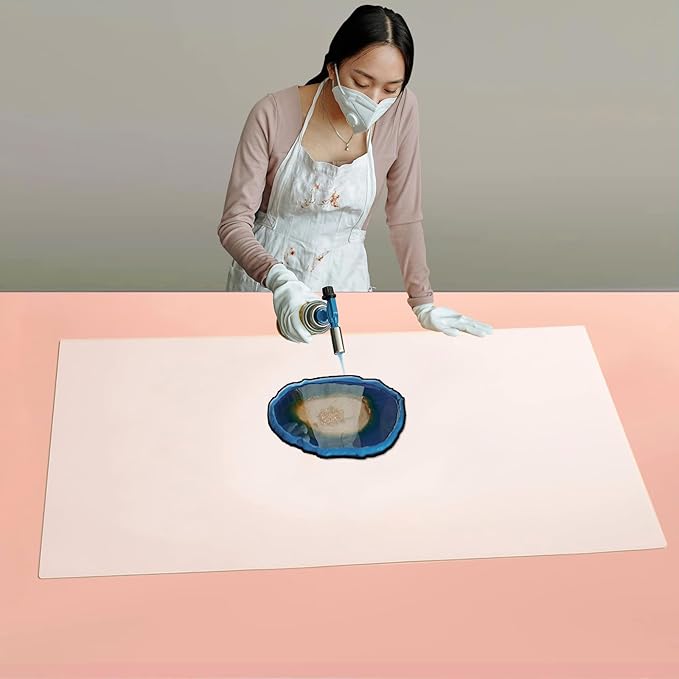 Silicone Mat - Non-Stick, Reusable & Heat Resistant Up to 500°F, Fits Resin Crafts, Dishwasher Safe for Baking, Cookies, Pastry (36” x 24”)