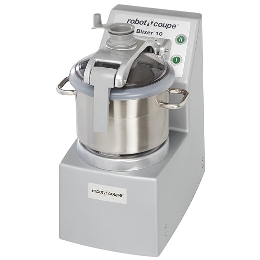 Robot Coupe BLIXER10 11.5-Liter Commercial Vertical Blender/Mixer Food Processor with Two Speeds, Stainless Steel