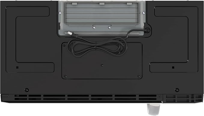 KoolMore KM-MOT-2SS Range Microwave Oven Lamp and 300CFM Recirculation Vent Hood, Auto Cook Menus, Reheat Function, 11 Power Levels, Timer, and Weight Defrost, 30 in/1.9 Cu. Ft, Silver