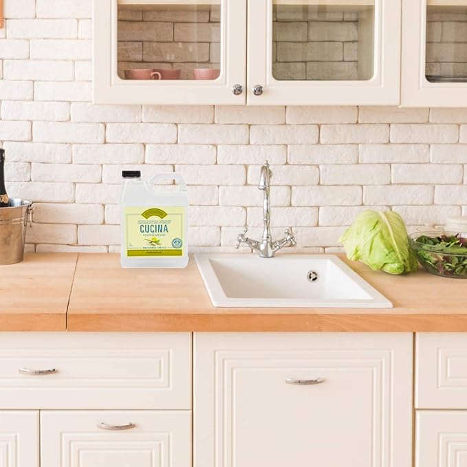 Fruits & Passion Cucina Dish Detergent Refill Sea Salt and Amalfi Lemon, 33.8 oz