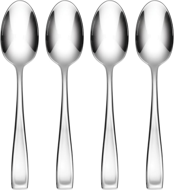 Oneida Moda Fine Flatware Dinner Spoon, 0.80 LB, Metallic