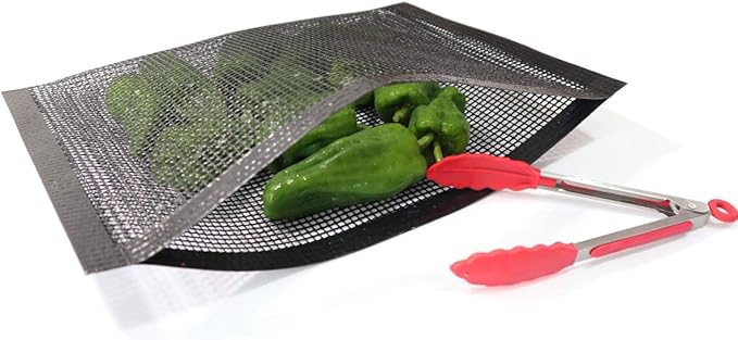 Bluedrop Large BBQ Mesh Bags Non Stick Toaster Baking Bags Barbecue Mat Outdoor Picnic Tool 30x40CM Pack of 2