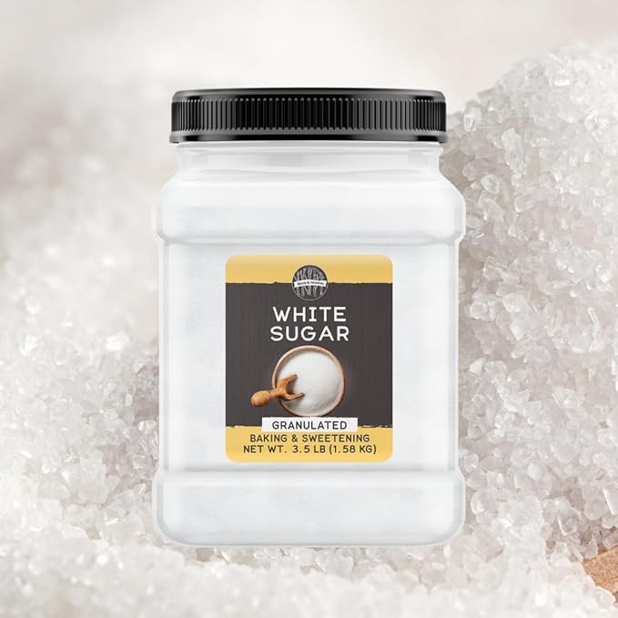 Birch & Meadow Granulated White Sugar, Cooking & Baking, Cookies & Cakes (56 Ounce)