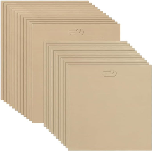 QTLCOHD 24 Pack Toaster Bags, Reusable Nonstick Toaster Grilled Cheese Bags Sleeves, Fiberglass Heat Resistant Sandwich Bag for Snacks Bread