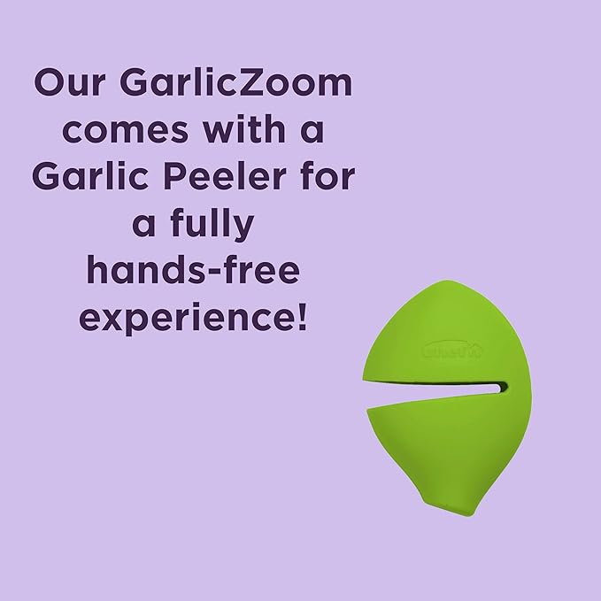 Chef'n GarlicZoom Garlic Chopper, Large, Green