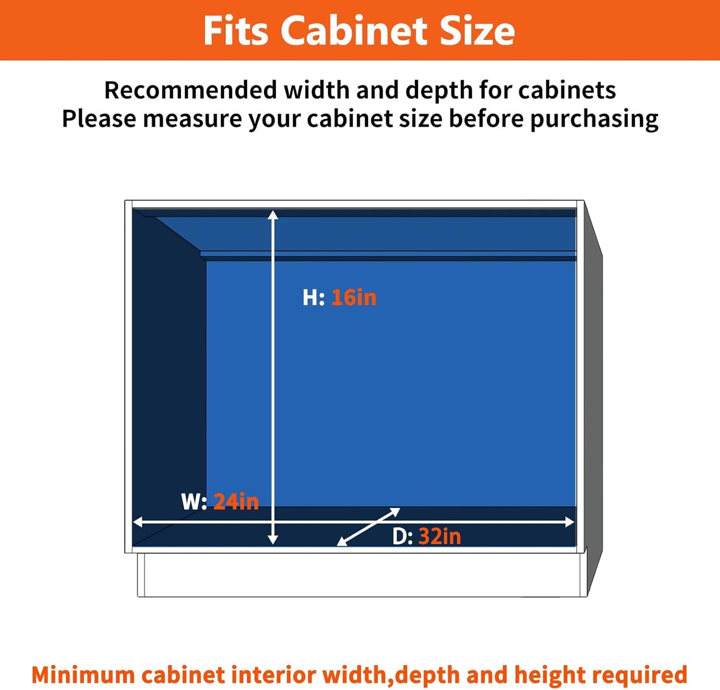 ROOMTEC Individual Pull Out Cabinet Organizer (31½" W x 21½" D), 2 Tier Spice Rack Organizer for Cabinet, Slide Out Drawer Pantry Shelf Organization and Storage for Kitchen Bathroom