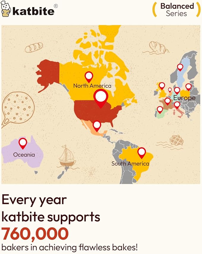 Katbite 200 Pcs Parchment Paper, 8 x 8 Inch Unbleached Baking Paper, Oil Resistant & Easy Clean, Non-Stick Precut Parchment Paper Sheets for Baking Square, Cooking, Air Fryer [Balance Series]