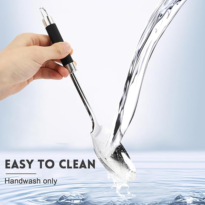 3-Piece,Stainless Steel Serving spoons set with Slotted Spoon, Serving Spoon and Spaghetti Spoon, kitchen cooking serving utensils set cooking spoon.