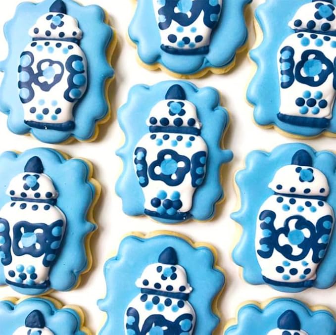 Frame Cookie Cutters 10 Shapes with 6 Cookie Scribes & 1 Storage Bag, Plaque Fondant Dough Cutters Baking Tools Kitchen Accessories for Home Daily Holiday Party