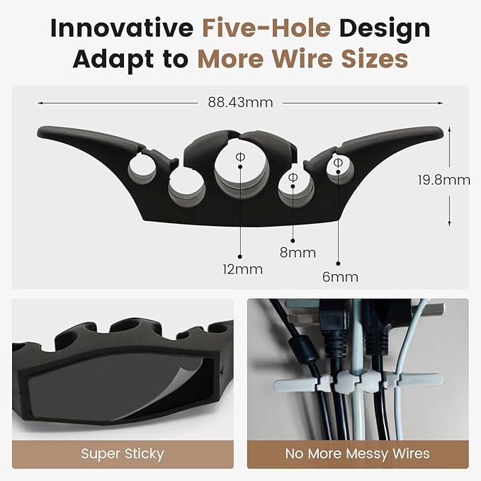 Cord Organizer for Appliances,Wire Organizers for Appliances, Kitchen Appliance Cord Organizer for Mixer,Blender,Coffee Maker,Pressure Cooker,Must-Have Kitchen Accessories for Daily Life（4 Packs）