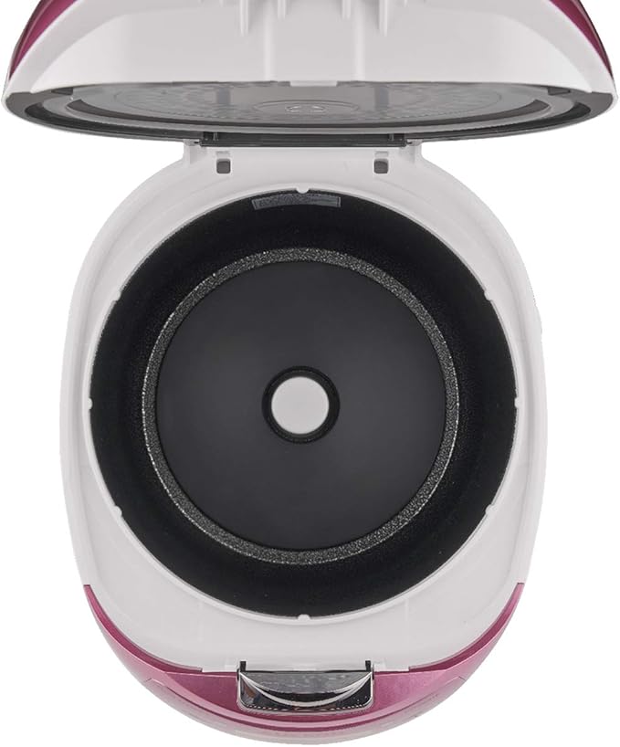 CUCKOO CR-0631F 6-Cup (Uncooked) / 12-Cup (Cooked) Micom Rice Cooker with Nonstick Inner Pot, 7 Menu Modes, LCD Display, Fuzzy Logic Tech, Auto Clean (White/Pink)