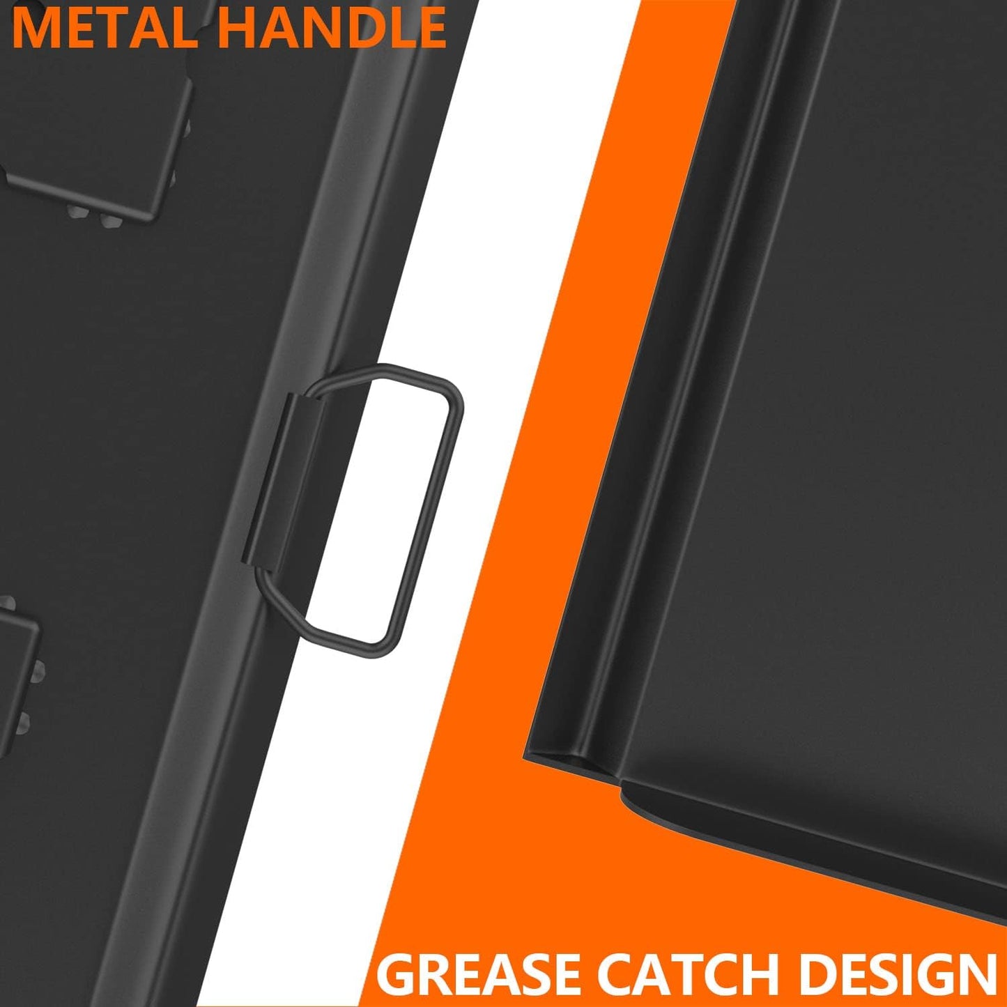 MixRBBQ 37 X16 inch Professional Fry Griddle, Flat Top Plate for Camp Chef, 3 Burner Griddle Replacement Part for Camp Chef SG100 Accessories