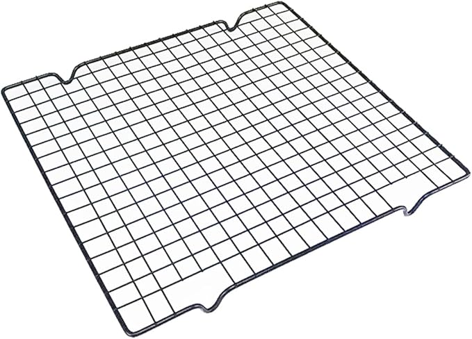 Multi-Functional Cooling Racks - Baking Cooling Racks - Cookie Cooling Racks for Kitchen, Grill Cooling Rack for, Baking Meat, Great for Cooling Biscuits/Bread/Paper Cups Cakes (1PCS 11''x9.8'')