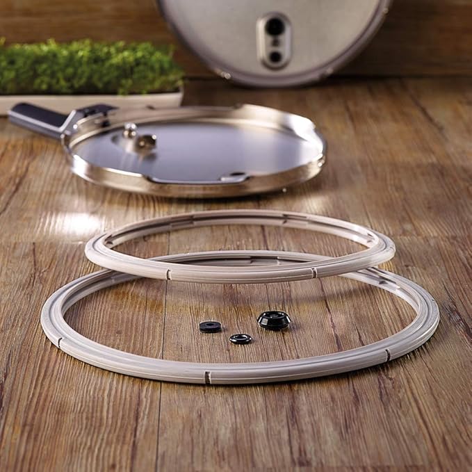 Fissler Silicone Gasket Pressure Cooker - Original Replacement for Fissler Vitavit® Comfort/Premium/Edition and Vitaquick® - 600-000-22-7950, 8.7 Inch