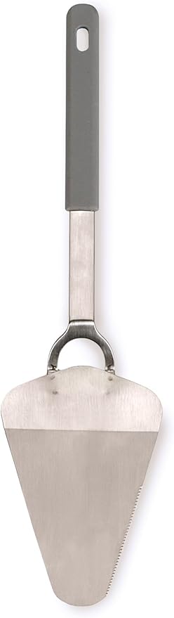 RSVP International Endurance Kitchen Tool Collection Flexible Stainless Steel, Dishwasher Safe, Pie Server