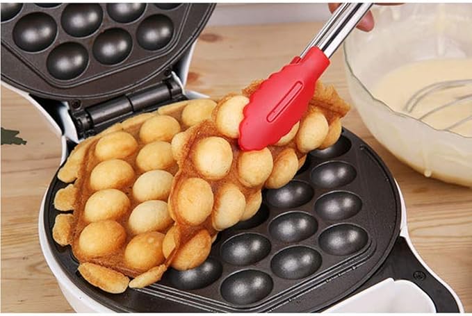 Hong Kong Egg Waffle Maker by StarBlue with BONUS recipe e-book - Make Hong Kong Style Bubble Egg Waffle in 5 minutes AC 120V, 60Hz 760W