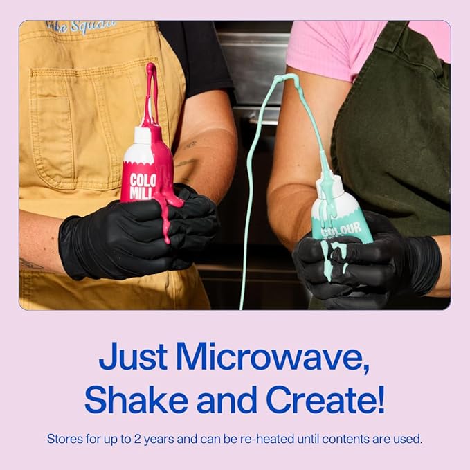 Colour Mill Chocolate Drip Easy-Melt Drizzle for Desserts, 125 Grams Baby Blue