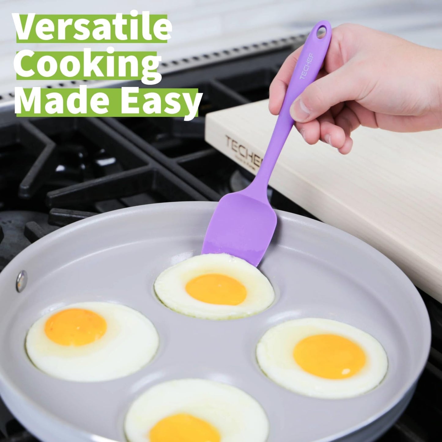TECHEF - CeraTerra Ceramic Nonstick 4-Cup Egg Frying Pan (PFAS, PTFE, and PFOA Free), Made in Korea, (Egg Pan)
