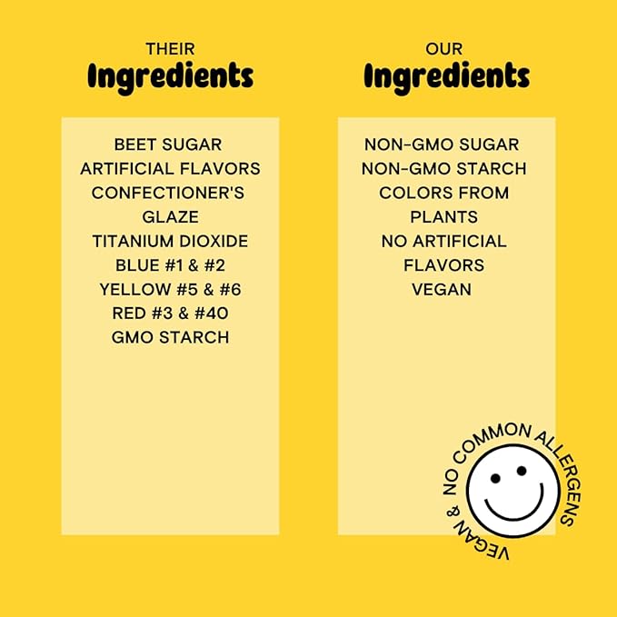 Supernatural Natural Rainbow Nonpareils Sprinkles, Dye-Free, Vegan, Gluten-Free, Kosher, 16oz Bag