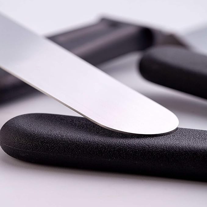 Icing Spatula, Offset Spatula, Stainless Steel with PP Plastic Handle Cake Decorating Frosting Spatula