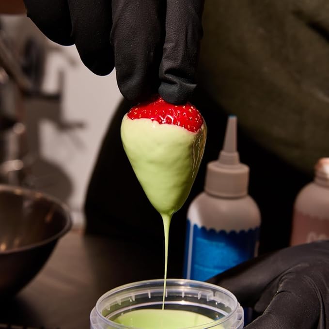 Colour Mill Chocolate Drip Easy-Melt Drizzle for Desserts, 125 Grams Mint