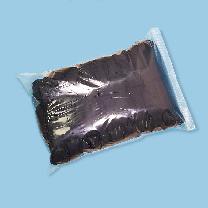 iMailer - 500 Count - 13" x 15" Clear Reclosable Zip Plastic Poly Bags - 2 Gallon Zip Bags for Clothing, T-Shirts, Pants