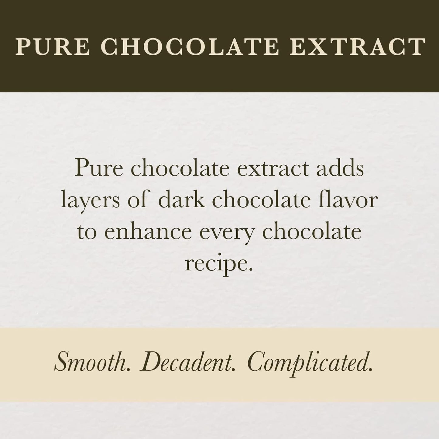 Cook's Pure Chocolate Extract 32 oz