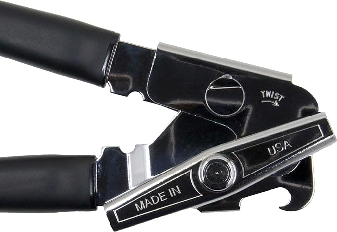 World's Best Can Opener - Made in USA - Sold by Vets - Easy Turn - Manual Can Opener