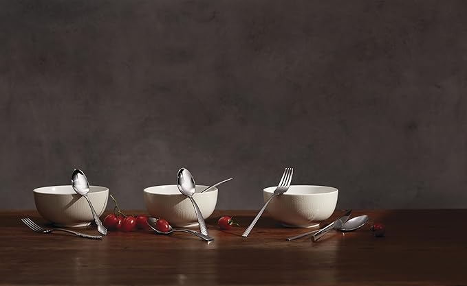 Oneida 2766004C Dover Fine Flatware Dinner Spoons, Set Of 4