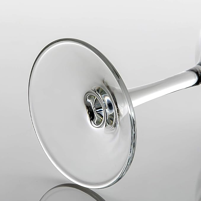 UMI UMIZILI 12 Ounce - Set of 6, All-Purpose Classic Durable Red/White Wine Glasses