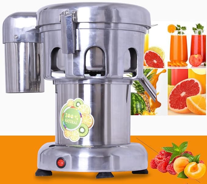 Commercial Juice Extractor Fruit and Vegetables Juice Maker Stainless Steel Heavy Duty Centrifugal Juicer for Fruits Vegetables